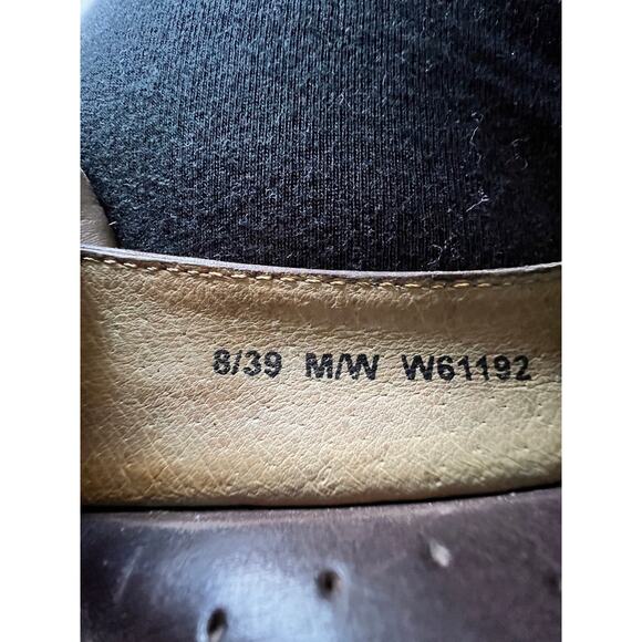 Born Women’s Brown Comfort Flats Leather Loafers handmade Shoes 
in Mexico sz 8 - Picture 4 of 11